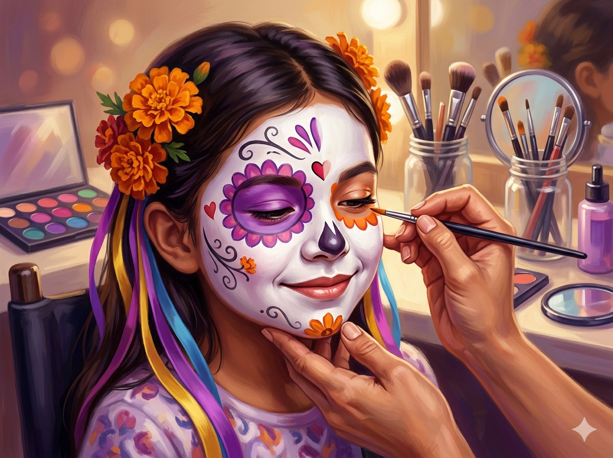 Make-up Dag van de Doden