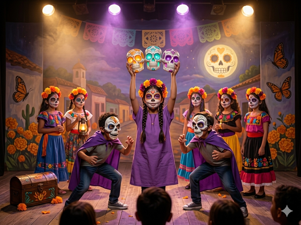 Calaveraland — het schooltoneelstuk