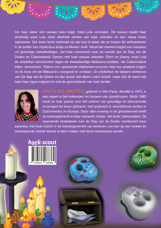 Calaveraland Boek 1 - Achterkant